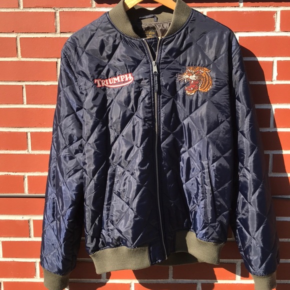 triumph bomber jacket
